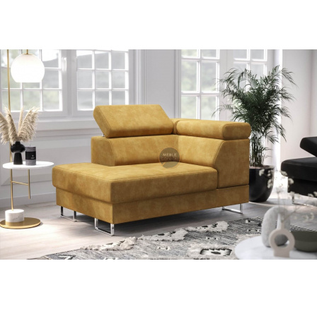 Křeslo lenoška GALAXY - žlutá , levá Křeslo lenoška GALAXY - žlutá , levá