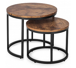 Sada stolků FIGO Dub Rustikální