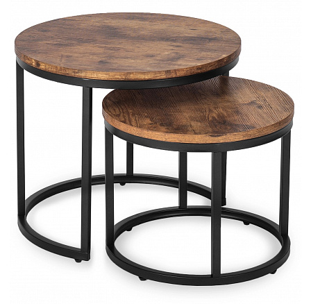 Sada stolků FIGO Dub Rustikální